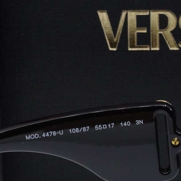 Versace VE4478U 108/87 Square Sunglasses - Havana/Dark Grey main image 5